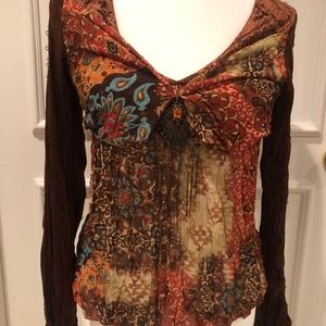 Boho Fabulous Fun Top Great With Jeans